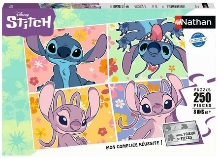 Nathan puzzle 250 p - En bonne compagnie / Disney Stitch