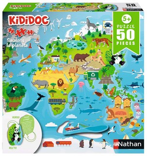 [12004182] Puzzle Kididoc - Sauvons la planète - 5+ - 50 p