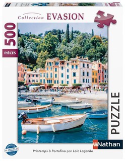 [12000982] Nathan puzzle 500 p - Printemps à Portofino / Loïc Lagarde