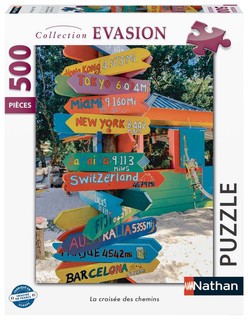 [12001515] Nathan puzzle 500 p - La croisée des chemins
