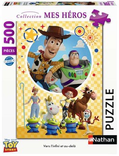 [12001973] Nathan puzzle 500 p - Vers l'infini et au-delà / Toy Story