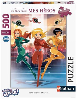 [12001144] Nathan puzzle 500 p - Sam, Clover et Alex / Totally Spies!