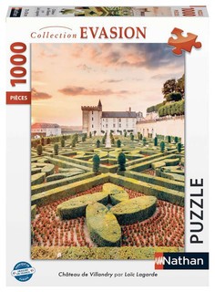 [12000912] Nathan puzzle 1000 p - Château de Villandry / Loïc Lagarde