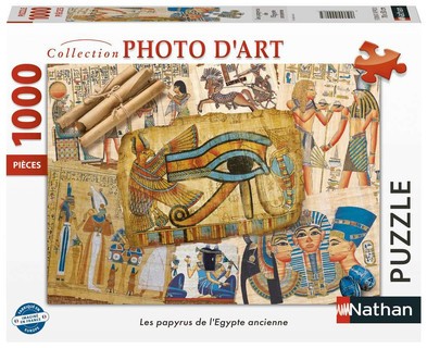 [12000908] Nathan puzzle 1000 p - Les papyrus de l'Egypte ancienne