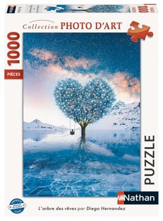[12000905] Nathan puzzle 1000 p - L'arbre des rêves / Diego Hernandez