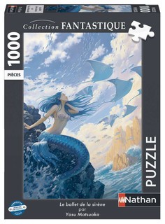 [12001152] Nathan puzzle 1000 p - Le ballet de la sirène ( Collection Fantastique )