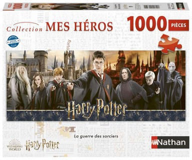[12000350] Nathan puzzle 1000 p - La guerre des sorciers / Harry Potter