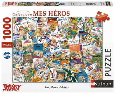 [12000924] Nathan puzzle 1000 p - Les albums d'Astérix