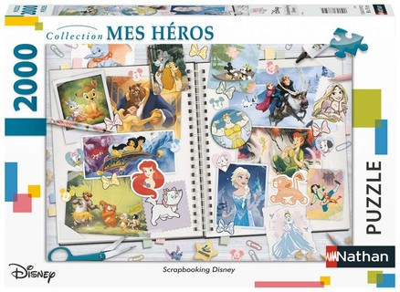 [00087887] Nathan puzzle 2000 p - Scrapbooking Disney