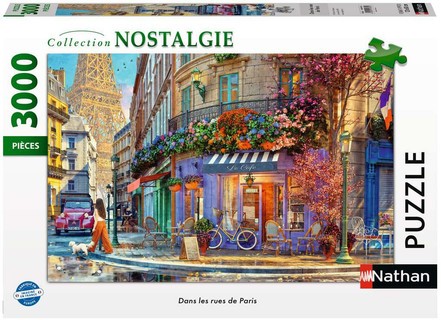 [12001870] Nathan puzzle 3000 p -  Dans les rues de Paris