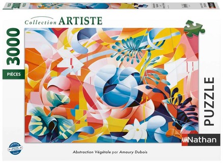 [12001550] Nathan puzzle 3000 p - Abstraction Végétale / Amaury Dubois