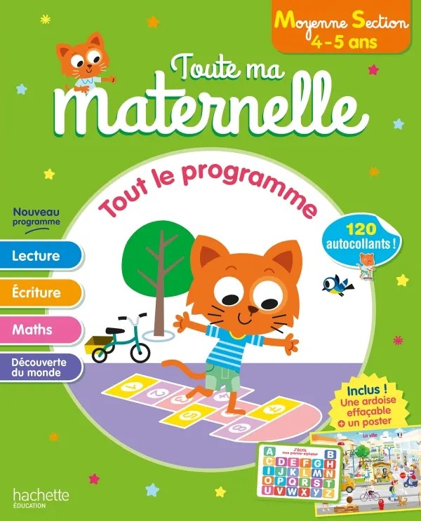 Toute ma maternelle - tout le programme - Moyenne section - 4-5 ans