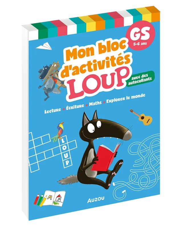 Mon bloc d'activités loup - grande section