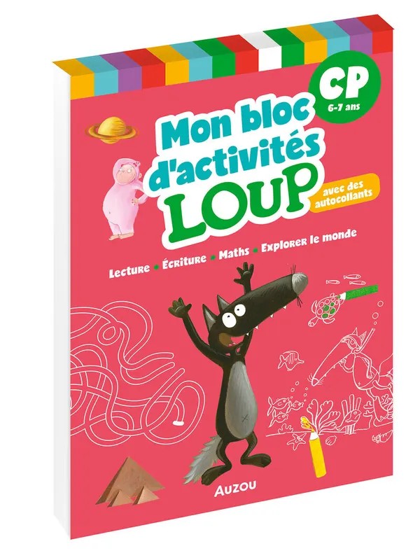 Mon bloc d'activités Loup - cp
