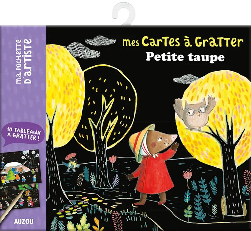 Cartes à gratter - Petite Taupe