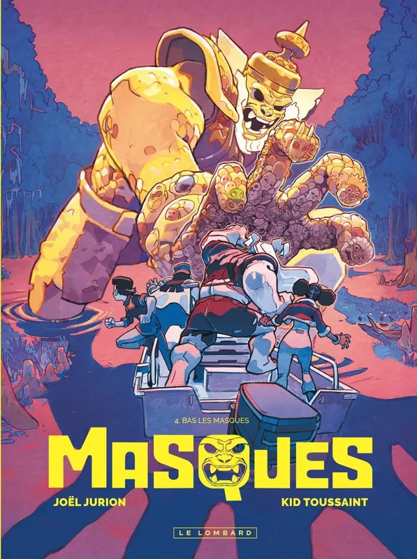 Masques - Tome 4 - Bas les masques