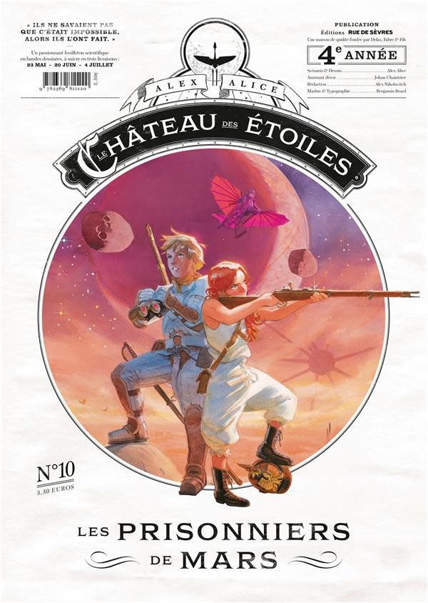 Gazette - Le Château des Étoiles Les prisonniers de Mars