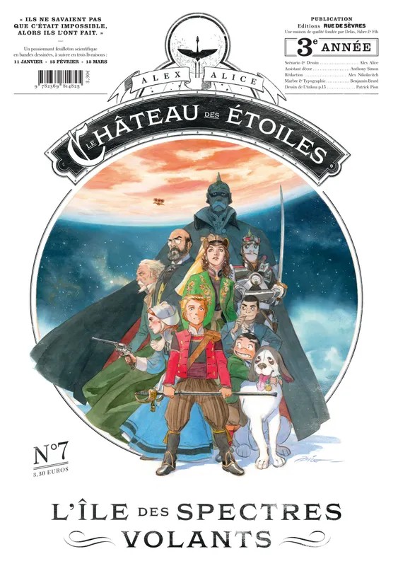 Le château des étoiles L'Île des spectres volants