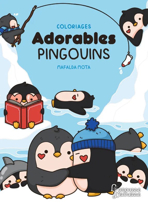 [2887694] Coloriages - Adorables pingouins