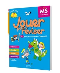 Jouer pour réviser - De la Moyenne à la Grande Section 4-5 ans - Cahier de vacances 2026