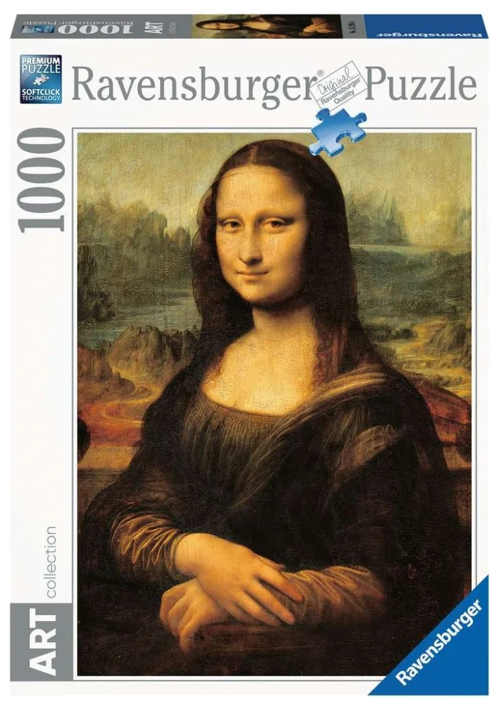 [000587] Puzzle 1000 pièces : La Joconde