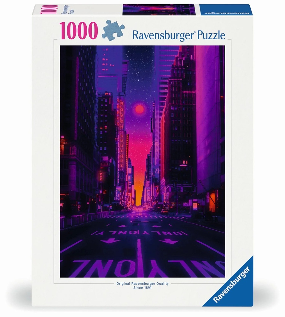 [014362] Puzzle 1000 pièces : New York in Neon