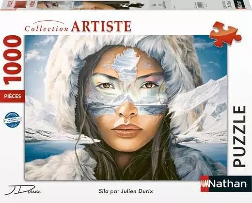 [016151] Nathan - Puzzle 1000 pièces - Sila - Julien Durix - Adultes et enfants dès 14 ans - Puzzle de qualité supérieure - Collection Artiste