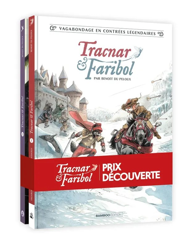 Vagabondage en contrées légendaires Tracnar et Faribol - pack promo tome 01 + 02