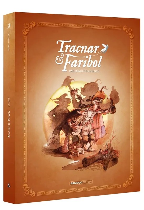 Vagabondage en contrées légendaires Tracnar et Faribol - Ecrin tomes 1 et 2 + ex-libris
