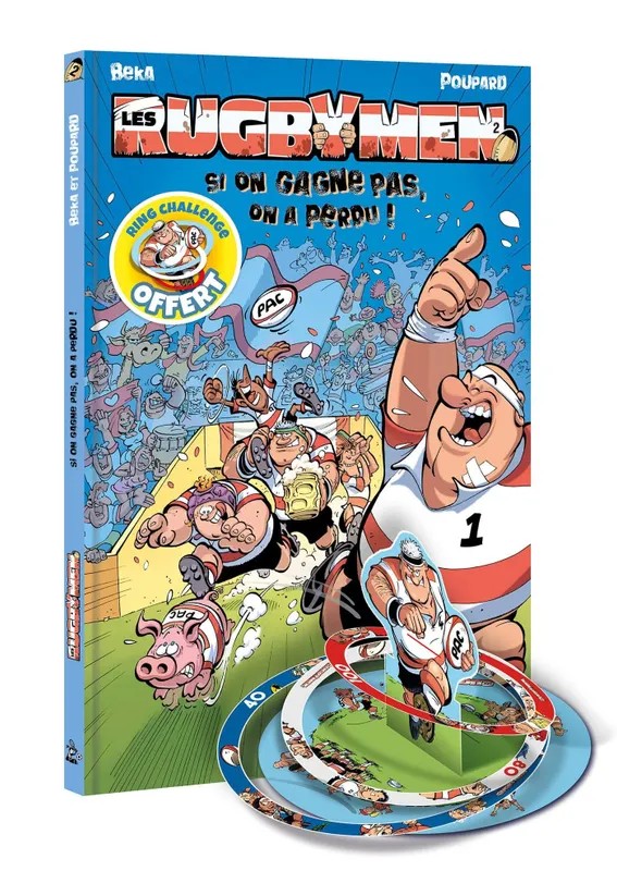 Rugbymen (Les) Les Rugbymen - tome 02 + ring challenge