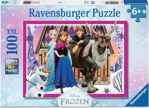 [043829] Puzzles Enfants 100 XXL pièces - Disney La Reine des Neiges - Esprits magiques