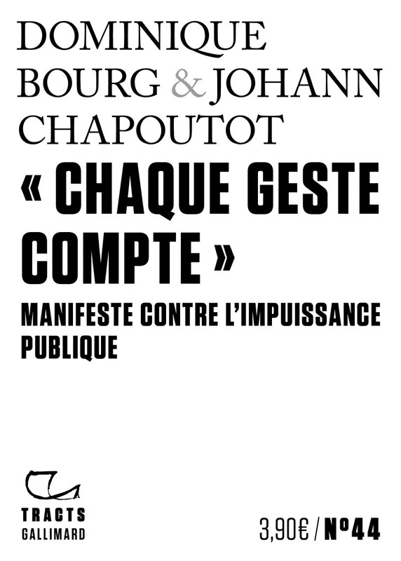 "Chaque geste compte"