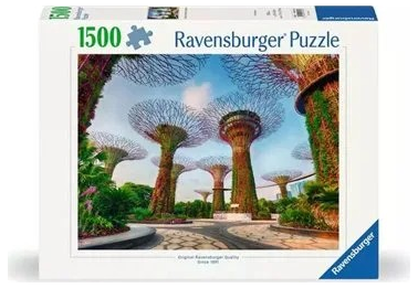 [013969] Puzzle 1500 pièces : Jardin de la baie de Singapour