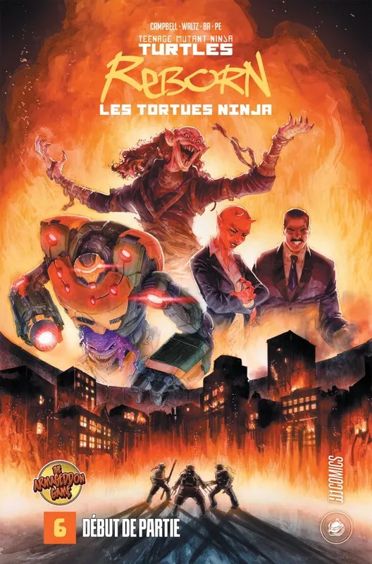 Les Tortues Ninja - TMNT Reborn, T6 : Armageddon Game : début de partie