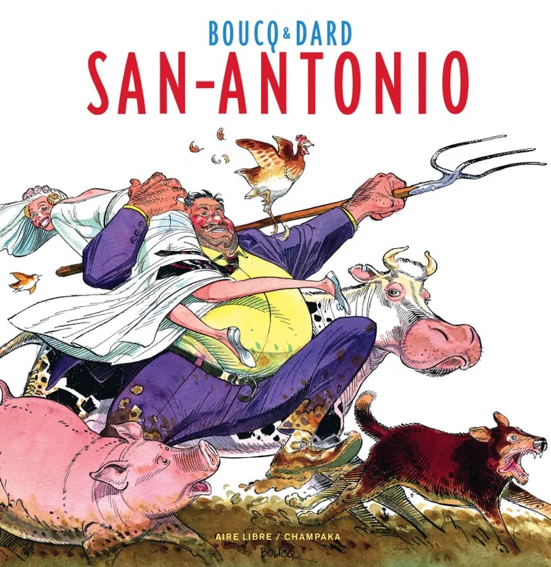 Artbook Boucq - San Antonio