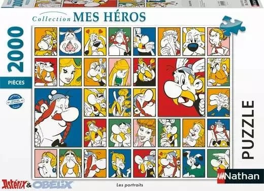 [018209] Puzzles Adultes 2000 pièces - Astérix - Les portraits