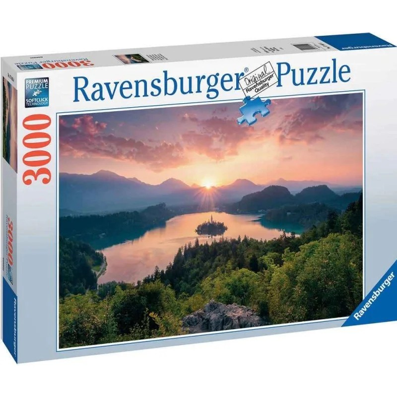 [174454] Puzzle 3000 pièces : Lac de Bled, Slovénie