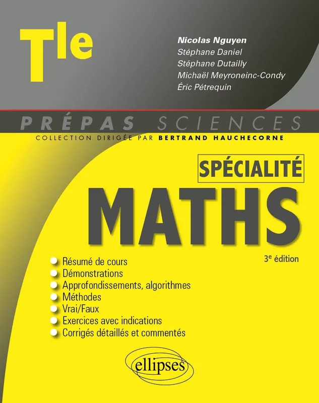 Spécialité Maths - Tle