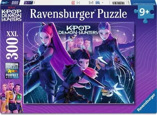 [035282] Puzzles Enfants 300 XXL pièces - KPop Demon Hunters - Le trio KPop Demon Hunters