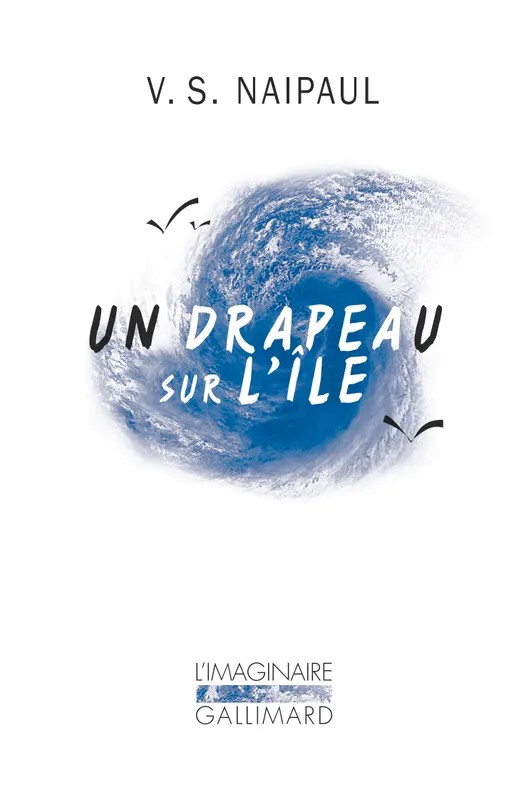 Un drapeau sur l'île