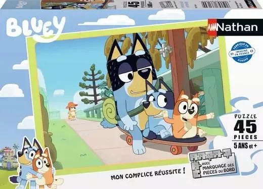 [861644] Puzzles Enfants 45 pièces - Bluey - Après-midi en famille