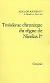 Troisième chronique du règne de Nicolas Ier
