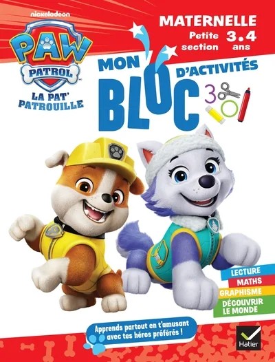 [3943009] Bloc Pat' Patrouille PS