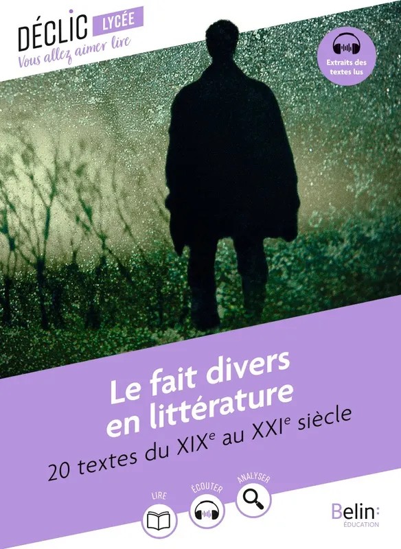 Le fait divers en littérature