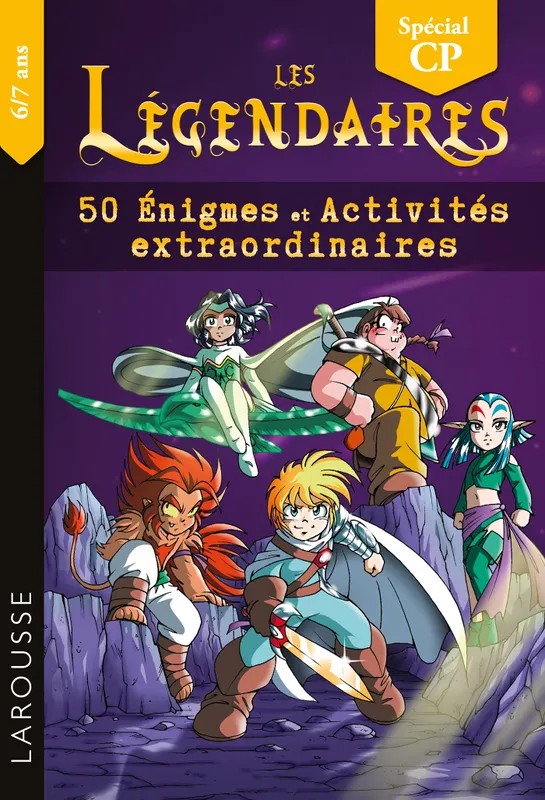 Les Légendaires - 50 Enigmes et activités extraordinaires CP