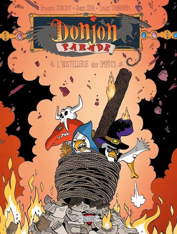 Donjon parade. Donjon Parade T08 - L'Hostellerie des impôts