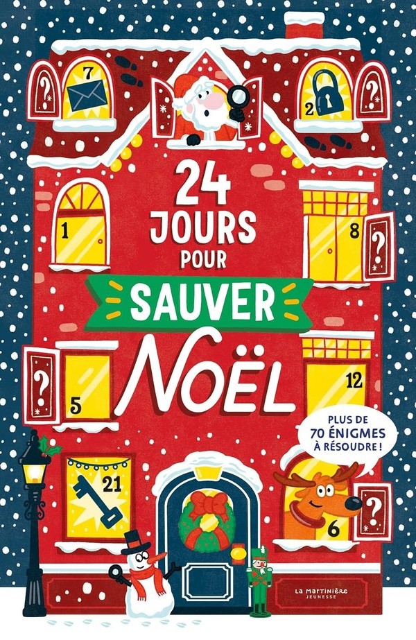 24 JOURS POUR SAUVER NOEL - SAURAS-TU RESOUDRE CES MYSTERES DE L'AVENT ?