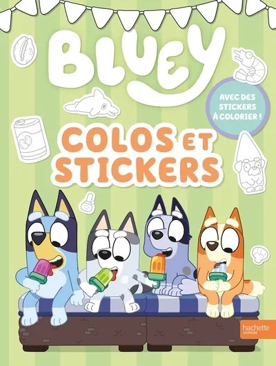 Bluey - Colos et stickers