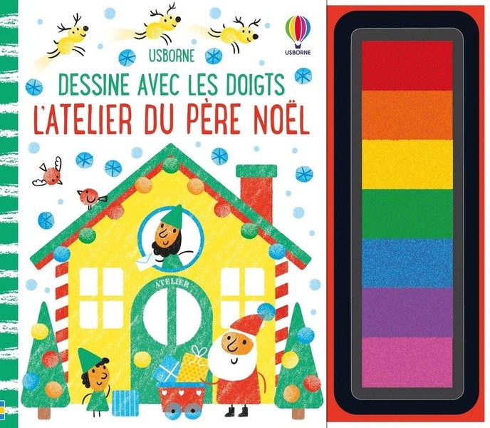 L'ATELIER DU PERE NOEL - DESSINE AVEC LES DOIGTS - DES 4 ANS