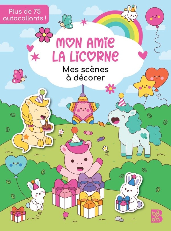 MON AMIE LA LICORNE - MES SCENES A DECORER
